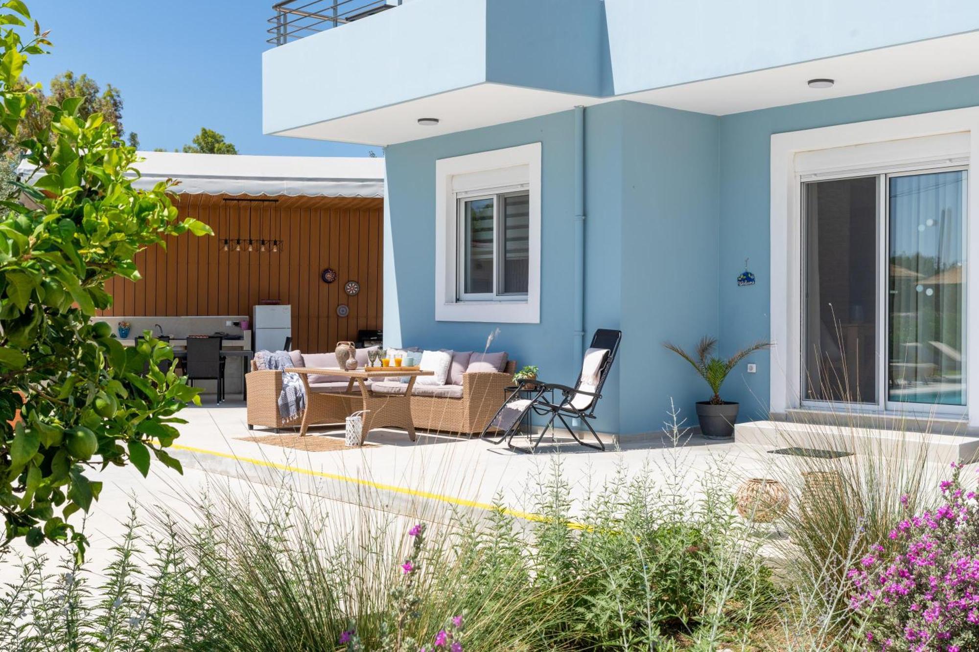 Ethria Pool Villa With Heated Jacuzzi 아판토우 외부 사진